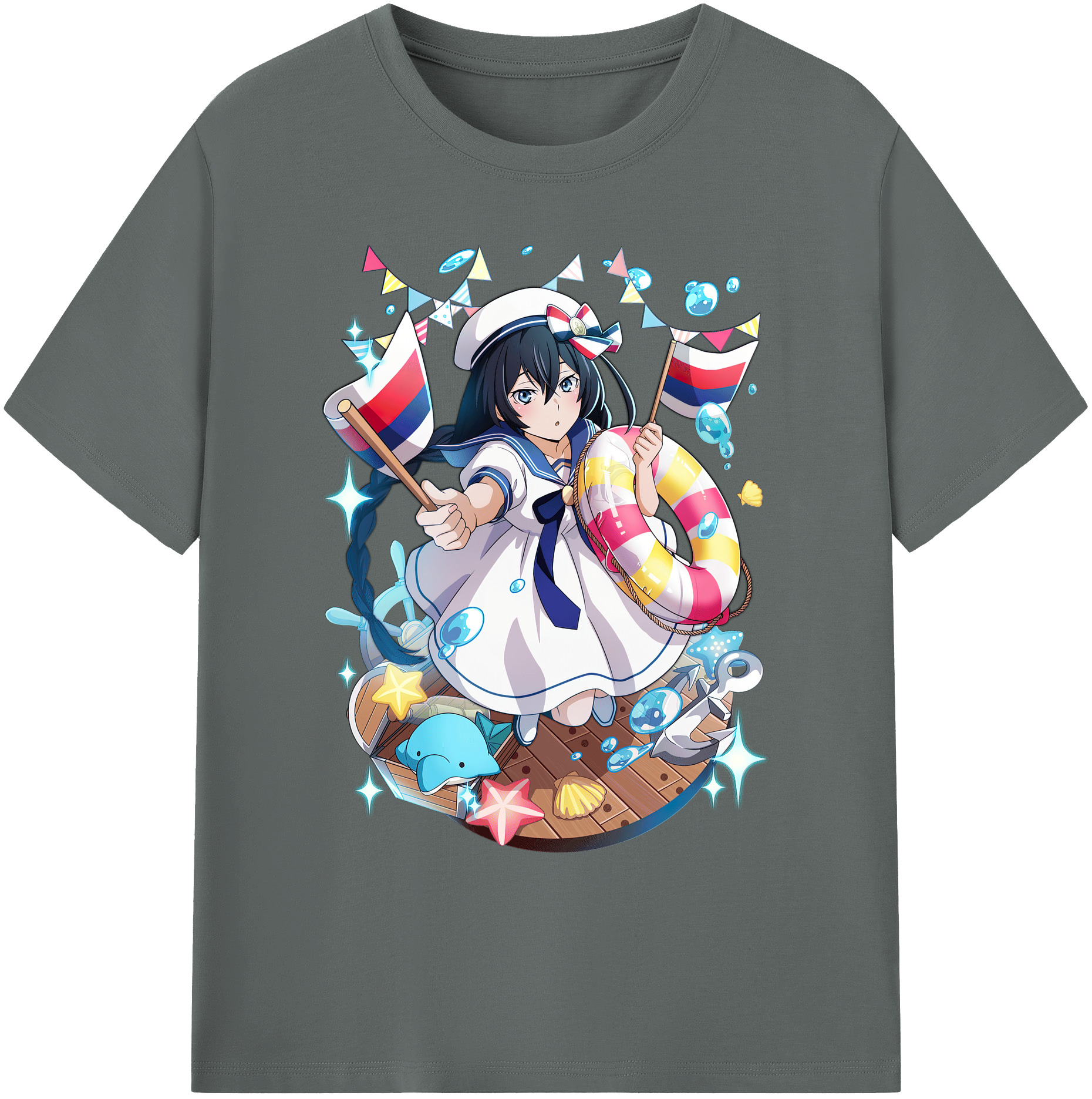 （画像用） 文豪ストレイドッグス Bungo Stray Dogs 綿100％ メンズ半袖Tシャツ｜肌触りやわらか＆通気性